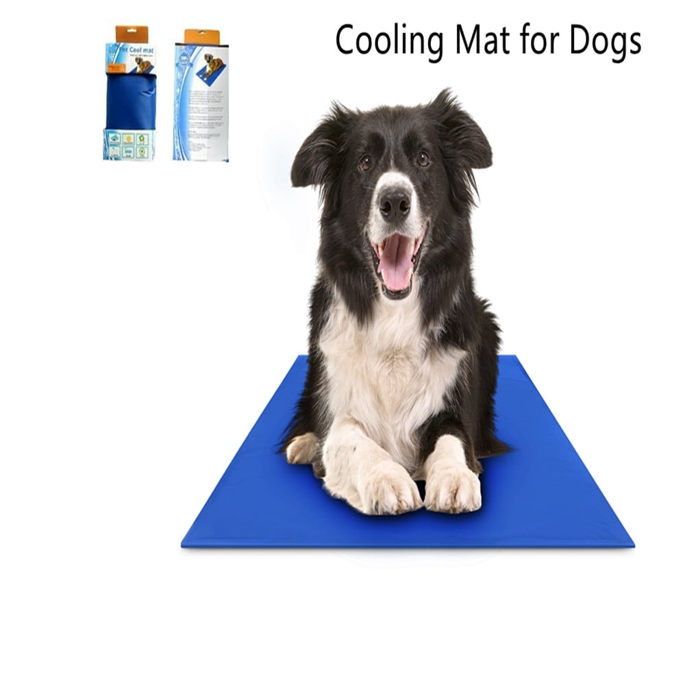 Dog Cooling Mat 19.5"x 35" Pad for Kennels, Crates, Beds, NonToxic