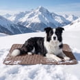 thumbnail image 1 of Dog Cooling Mat, 2026 New Dog Cooling Mat Pad Self-Cooling Pad for Dogs & Cats, Portable Washable Pet Gel Cooling Mat for Summer Outdoor Indoor Home Kennel Crate Cars Use ,Brown,X-Small, 1 of 7