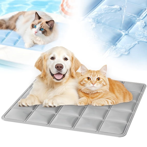 Dog Cooling Mat, 2026 New Washable Self-Cooling Mat for Dogs Cats Multisize, Summer Upgrade Portable Cooler Outdoor Dog Cool Pad Cool Pads Pets Cool Blanket for Crates, Cars
