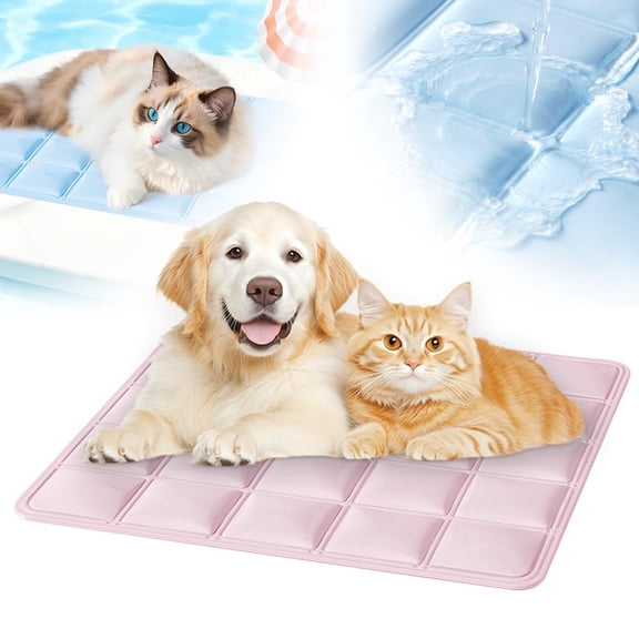 Dog Cooling Mat, 2026 New Washable Self-Cooling Mat for Dogs Cats Multisize, Summer Upgrade Portable Cooler Outdoor Dog Cool Pad Cool Pads Pets Cool Blanket for Crates, Cars