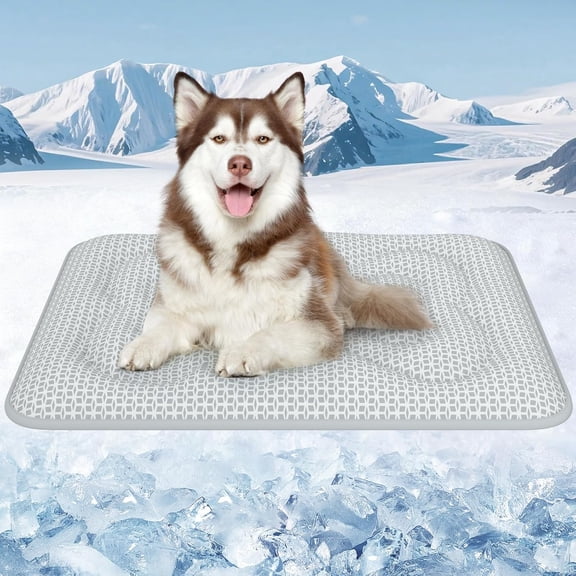 Dog Cooling Mat, 36x27 Super Thick & Reversible Cooling Mat for Dogs, Arc-Chill 3.0 & PCM for Long-Lasting Cool and Color-Changing (Q-Max > 0.5), All-Season Use & Portable for Travel