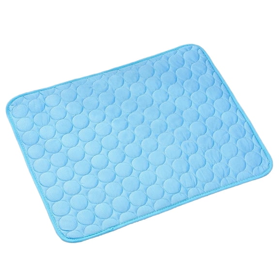 Dog Cooling Mat, Breathable Ice Silk Self-Cooling Pad for Cats and Pets, Washable Non-Slip Pet Bed for Crate and Car