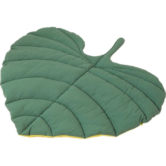Dog Cooling Mat, Leaf Shape Reversible Self Cooling Mat for Small & Medium Dogs,Washable CoolingPad for Pets,Summer Cats CoolingPad for Crate Kennel Outdoor Washable Portable