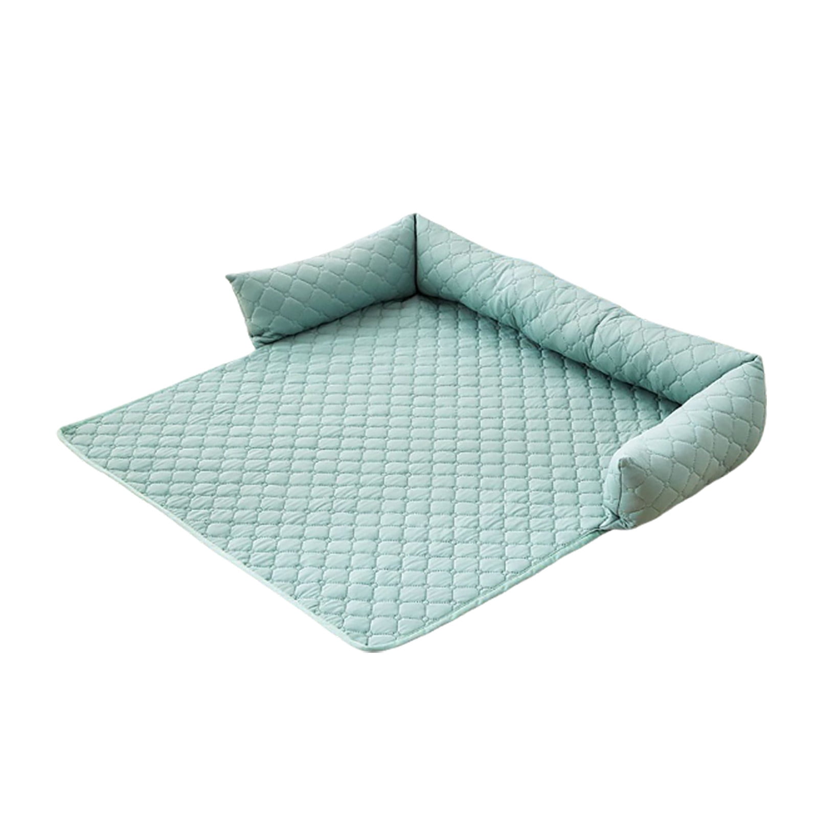 Dog Cooling Mat - No-Tech Self Cooling Pet Bed - Waterproof Dog Pad for Car Travel, Home, Apartment & Backyard - Comfortable Cooling Solution for Hot Weather (27.5" Square)