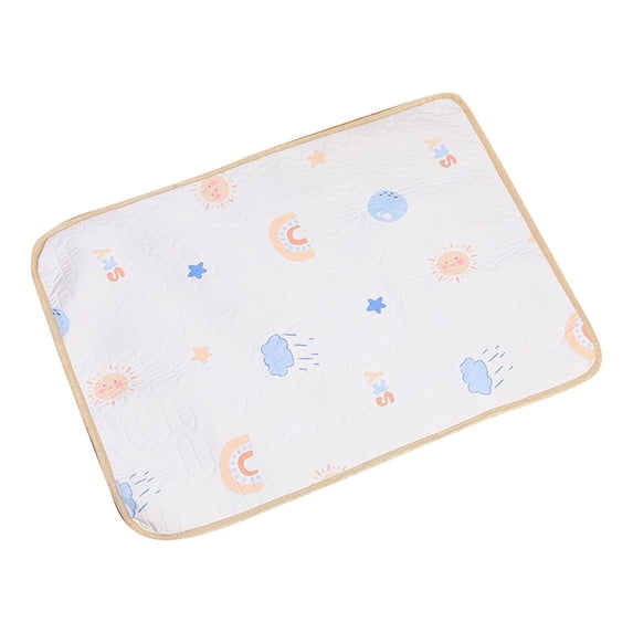 Dog Cooling Mat, Non-Toxic Odorless Gentle Cooling Pad for Dog, Summer Cooling Mat for Dogs, Fits Small Medium Large Dogs, Safe for Puppies Kittens Senior Sensitive Pets(L,Khaki)