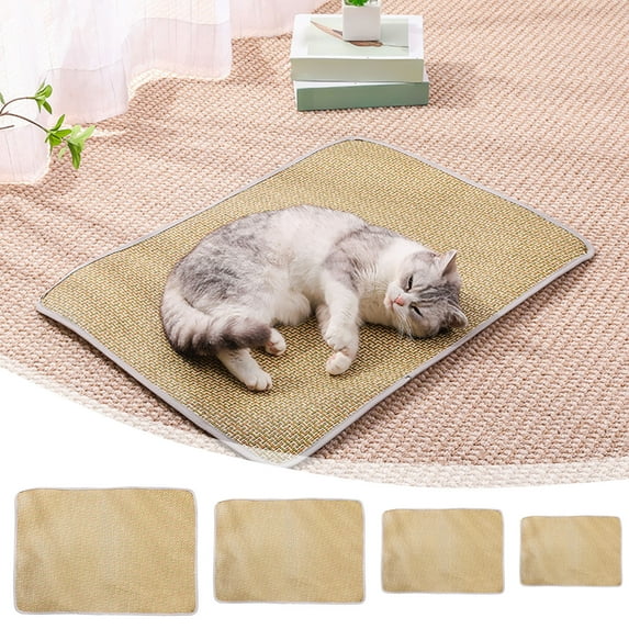 Dog Cooling Mat Pet Cooling Mat 25.59x19.68 in Summer Pet Ice Mat Sleeping Mat Kennel Floor Mat Anti Slip And Wearproof Dog Cooling pad for Indoor or Outdoor