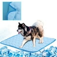 thumbnail image 1 of Dog Cooling Mat, Pet Cooling Mat for Dogs Cats, Ice Silk Pet Cooling Pads, Reusable＆Washable Pet Self Cooling Blanket, 1 of 10
