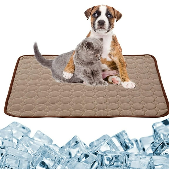 Dog Cooling Mat Pet Cooling Pad for Dogs Cats, Summer Dog Self Cooling Bed Mat for Small Medium Large Dogs