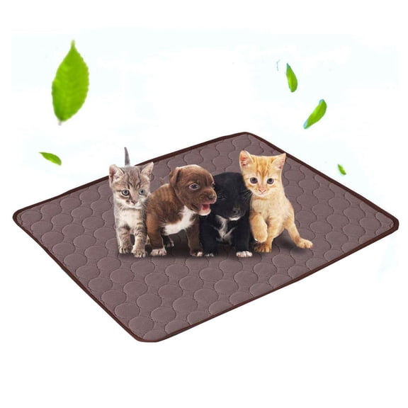 Dog Cooling Mat, Pet Cooling Pads for Dogs Cats Washable Summer Kennel Mat, Breathable Self Cooling Blanket Pad Ice Silk Sleep Mat Non-Toxic Dog Cool Bed Liner for Home Travel