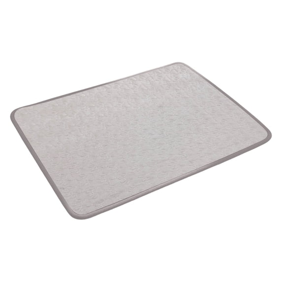 Dog Cooling Mat for Summer, Soft Machine Washable Silk Pet Cooling Pad for Dogs Cats, Self Cooling Bed for Crate Kennel Floor, Reusable Summer Pet Supplies for Indoor Outdoor Use(B,M)