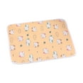 thumbnail image 1 of Dog Cooling Mat, Thickened Upgrade Wear-Resistant Cooling Pad for Dog, Summer Cooling Mat for Dogs, for Small Medium Large Dogs Cats, Premium Long-Lasting Pet Cooling Mat(15.8"×19.7",Yellow), 1 of 2