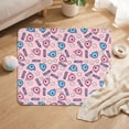 thumbnail image 1 of Dog Cooling Mat, Water Injectable Hydrogel Ice Mat for Dogs Cats, Pressure Activated Self Cooling Pet Pad, No Freeze Required, Washable Crate Mat for Kennel Floor，Pink, 1 of 4