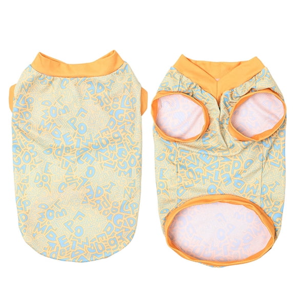 Dog Cooling Vest For Outdoor Activities V Neck Design Breathable Fabric Hot Weather Use Large Size