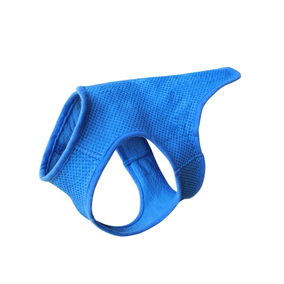 Dog Cooling Vest For Outdoor Activities V Neck Design Breathable Fabric Outdoor Walk Use Large Size