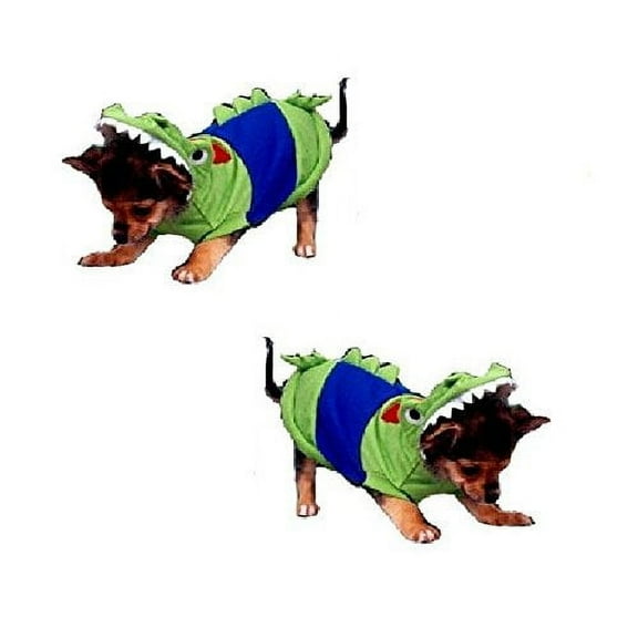 Dog Costume - CROCODILE DOG COSTUMES - Dress Your Dogs Like a Croc(Size 2)