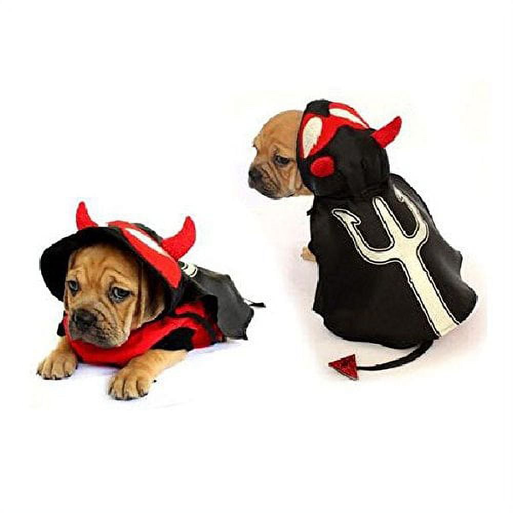 Dog Costume DEVIL COSTUMES Dress Your Dogs Puppy Red Devils Satan(Size