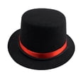thumbnail image 1 of Dog Costume Top Hat Black Fabrics Funny Hat Pet Formal Accessories for Cat Kitten Dog St. Patricks Party Supplies, 1 of 6