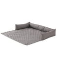 thumbnail image 1 of Dog Couch Bed – 47.24" Dog Bed for Couch with Removable Cover, Non-Slip Sofa Protector for Small Medium Large Dogs（Dark Gray XXL）, 1 of 8