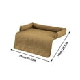 thumbnail image 1 of Dog Couch Bed, Washable Calming Dog Couch Cover, Removable Couch Protector for Dogs, Pet Bed Mats for Couch, Pet Couch Covers for Sofa, 1 of 2