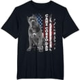 thumbnail image 1 of Dog Course Dad, Dog Owner Italian Mastiff USA American Flag T-Shirt, 1 of 3