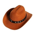 thumbnail image 1 of Dog Cowboy Hat Cat Cowboy Hat Pet Cowboy Costume Mini Cowboy Hat for Dogs Cat 、Holiday Halloween Pet Party Decoration,Coffee,S, 1 of 7