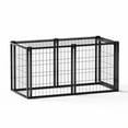 thumbnail image 1 of Dog cage and kennel, suitable for small and medium-sized dogs, with a top dog fence, kennel, pet pen, small and medium-sized dog pen, dog pen, pet fence, indoor and outdoor, indoor, black, 1 of 9