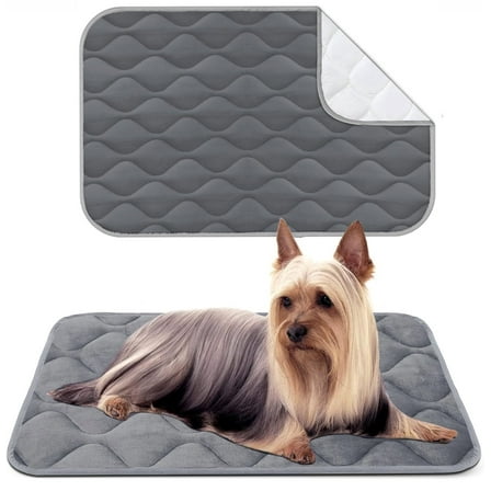 Dog Crate Bed Dog Crate Pad Washable Dog Bed Mat for Crate Mats for Dog Cage Mat Dog Kennel Pad Dog Kennel Mat Dog Crate Liner for Small Dogs and Cats,24"x18"