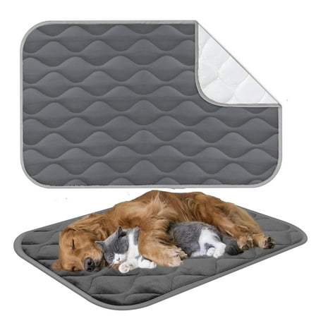 Dog Crate Bed Dog Crate Pad Washable Dog Bed Mat for Crate Mats for Dog Cage Mat Dog Kennel Pad Dog Kennel Mat Dog Crate Liner for Small Dogs and Cats,28"x20"