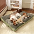 thumbnail image 1 of Dog Crate Bed Waterproof Deluxe Plush Dog Beds with Removable Washable Cover Anti-Slip Bottom Pet Sleeping Mattress for Large, Medium, Jumbo, Small Dogs, 18.9 x 17inch, S, 1 of 6