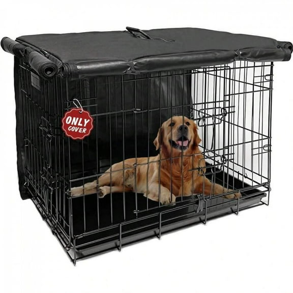 Dog Crate Cover 48 Inch XL Dog Kennel Outside Cover, Big Dog Cage For Large Dogs