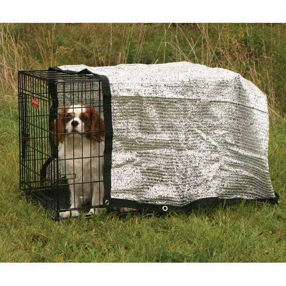 Dog Crate Covers Solar Shade Canopies Block Sunlight Keep Pets Cool Choose Size (6 x 12 ft)