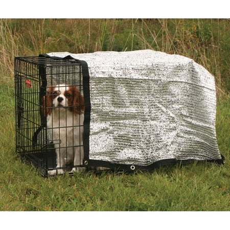Dog Crate Covers Solar Shade Canopies Block Sunlight Keep Pets Cool Choose Size (6 x 6 ft)