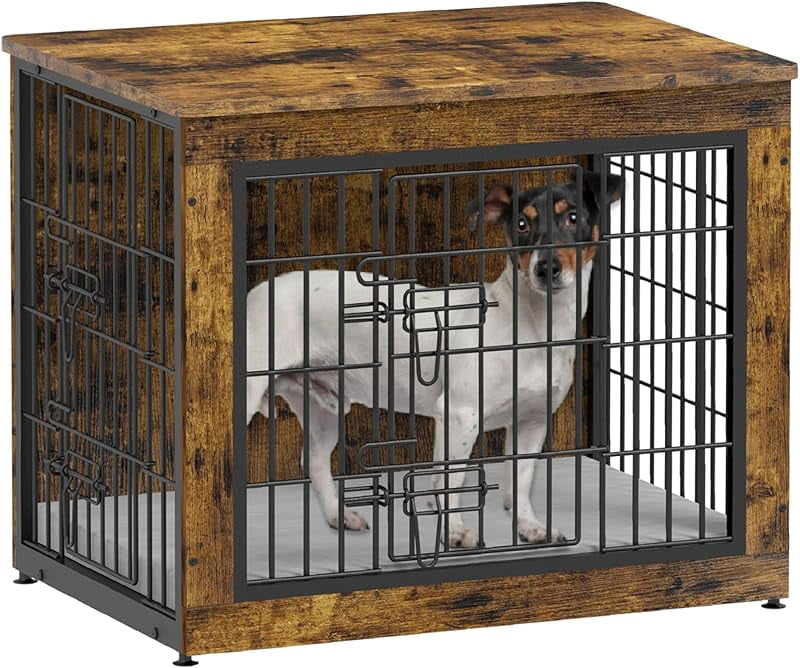 Photo inspiration: Fresh Look at Dog Crate Furniture With Cushion Heavy Duty Reinforced Metal Mesh