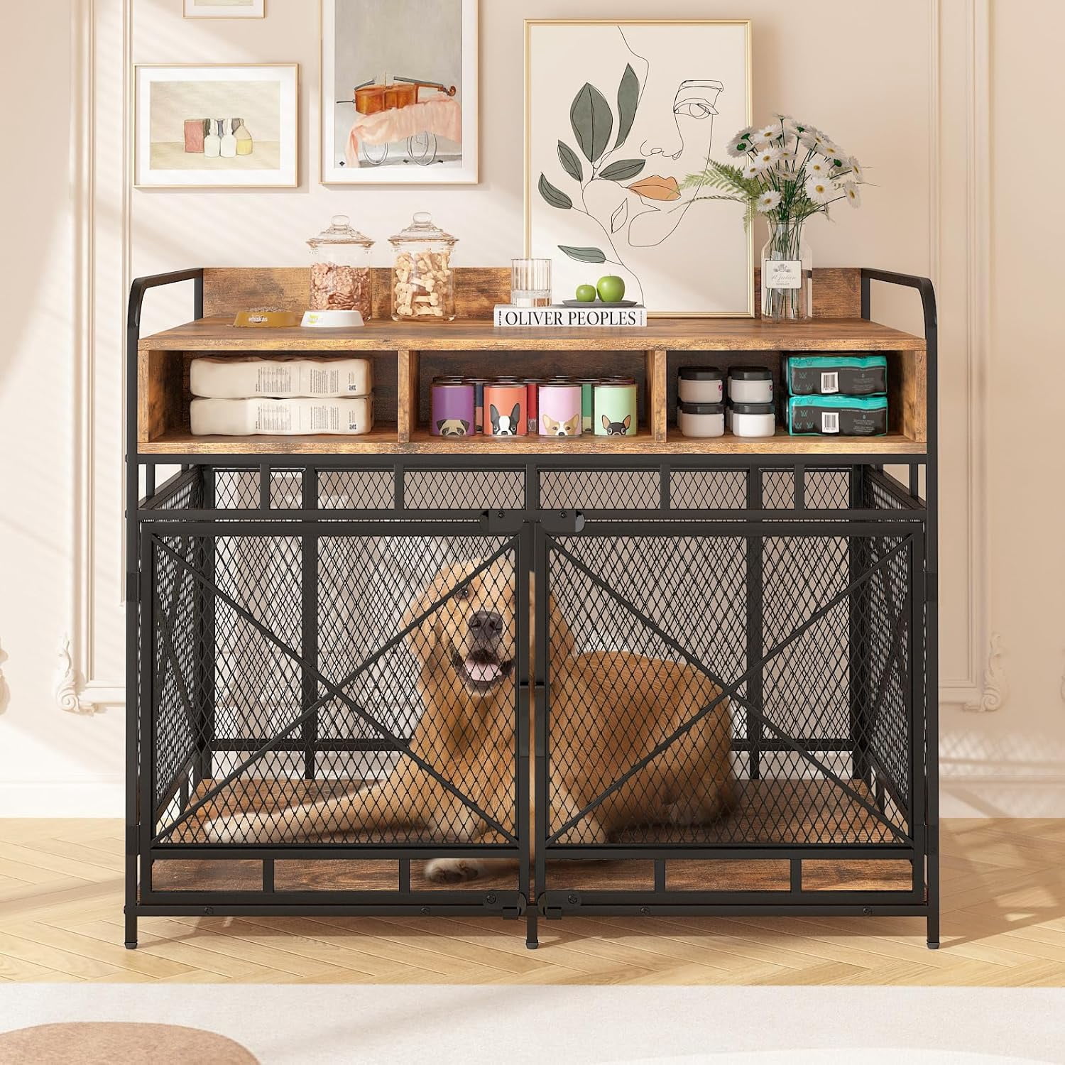 Heavy Duty Dog Crate For Large Breed Inside Reference: Dog Crate Furniture Dog Kennel Furniture For Large Breed Heavy