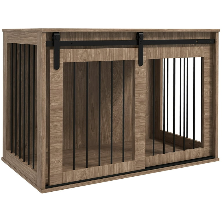 Dog Crate Furniture End Table Dog Cage For Large Sized Dog Dog Kennel Furniture For Indoor Use 39 X 23 X 24