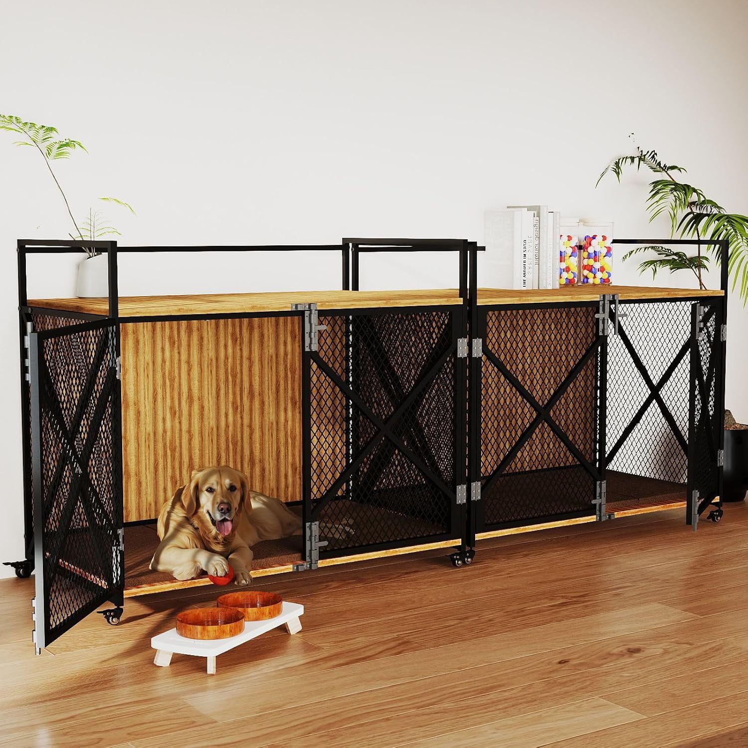Photo inspiration: Gallery Detail: Dog Crate Furniture For Medium Dogs 31 Wooden Dog Kennel