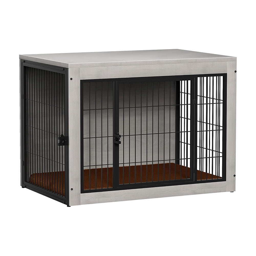 Photo inspiration: Fresh Look at Dog Crate Furniture With Thick Cushion Side End Table Wooden