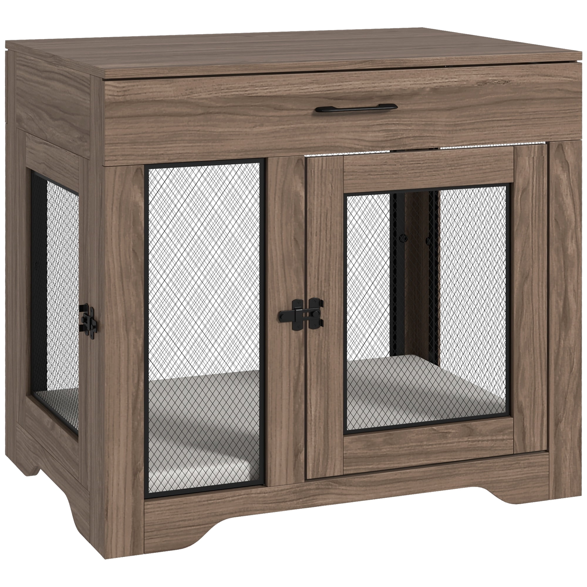 Curated visual reference: Fresh Look at Dog Crate Furniture With Soft Water Resistant Cushion Dog Crate