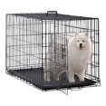 Dog Crate Large Dog Crate Inch DoubleDoor Folding Medium Dog Kennel