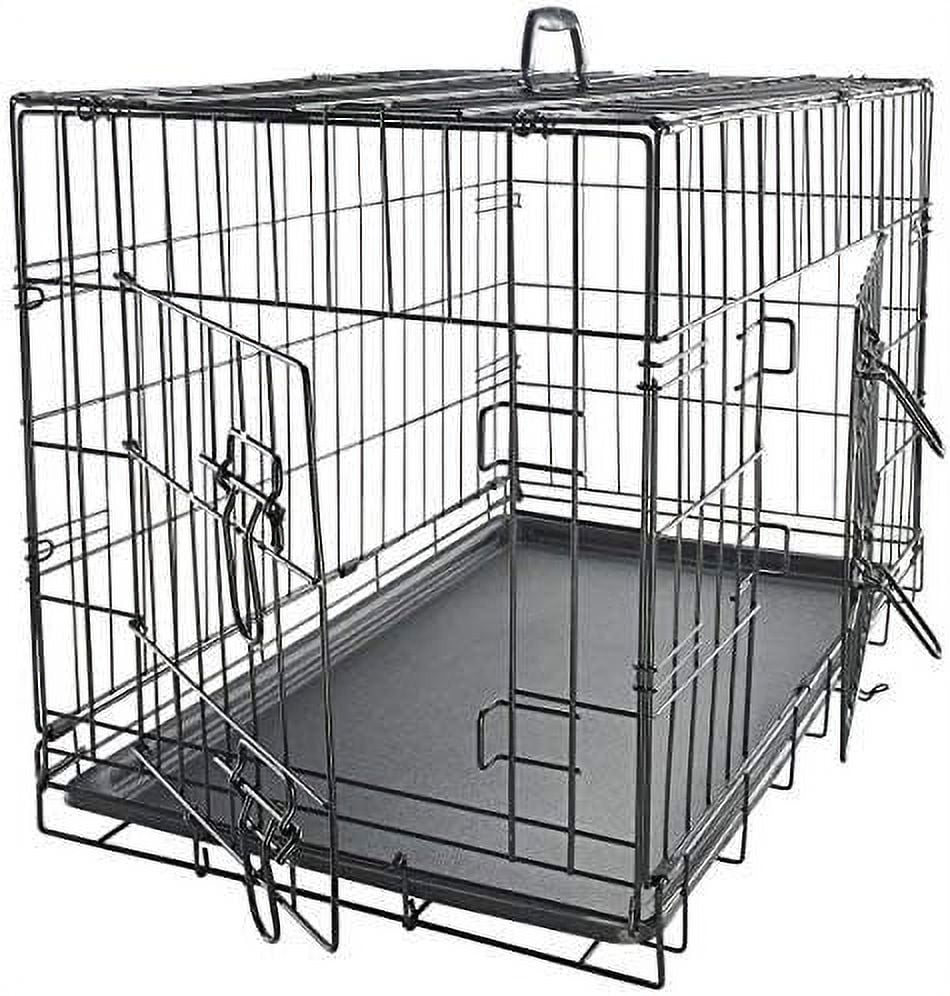 Dog Crates for Large Dogs XL Dog Crate 42" Pet Cage DoubleDoor for