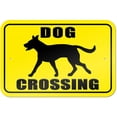 thumbnail image 1 of Dog Crossing Sign, 1 of 1