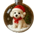 thumbnail image 1 of Dog Crystal Ball,Puppy Crystal Ornament,Dog Figurine Snow Globe,Hand-Painted Dog Decoration,Pet-Themed Crystal Ball,Home Decor Dog,Dog Lover Gift,Dog Miniature Display,Magical Dog Scene, 1 of 1