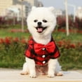 thumbnail image 1 of Dog Cute Plaid Shirt Suit Wedding Dress for Teddy Bichon Small Medium Big Size Dog Pet Clothes Cat Spring Summer Autumn Wear, 1 of 4