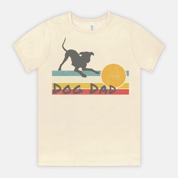 Dog Dad Crew Neck Tee