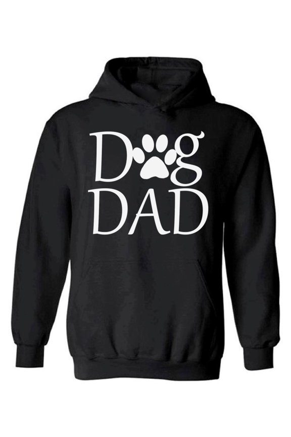 Dog Dad Father's Day Men's Hooded Sweatshirt - Happy Father's Day - Family Holiday Father's Day Hoodie for Men