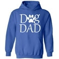 thumbnail image 1 of Dog Dad Father's Day Men's Hooded Sweatshirt - Happy Father's Day - Family Holiday Father's Day Hoodie for Men, 1 of 2