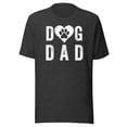 thumbnail image 1 of Dog Dad Shirt, Unisex, Happy Father's Day Shirt, Dog Daddy Shirt, Dog Loving Dad Shirt, Puppy Dad Shirt, Pet Dad Shirt, Dog Lover, Dog Parent  (Dark Grey Heather, 3XL), 1 of 1