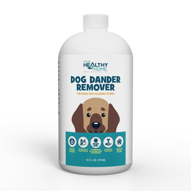 Dog Dander Remover & Allergy Relief SprayAll Natural Effective