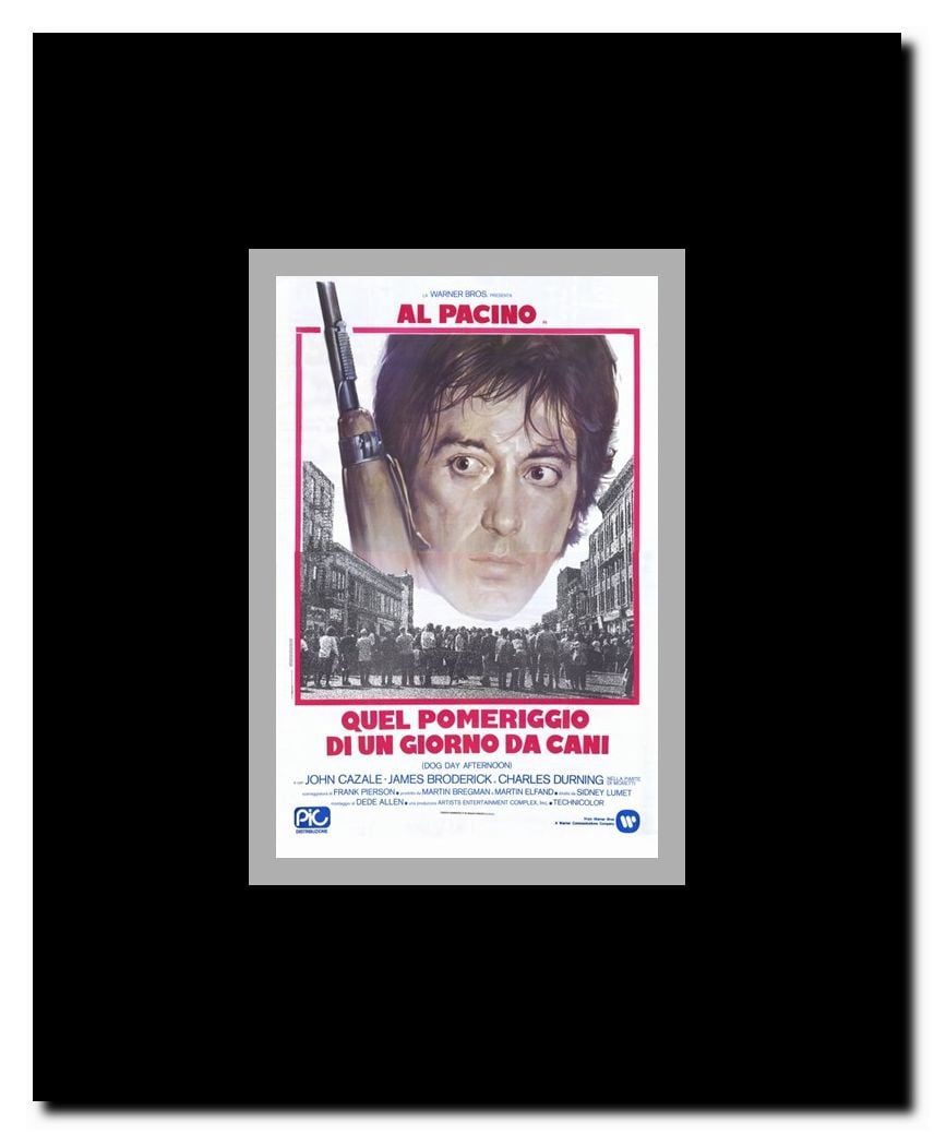 Dog Day Afternoon Framed Movie Poster