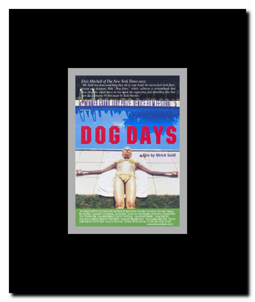 Dog Days Framed Movie Poster